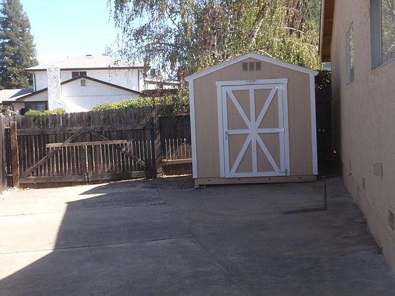 Large Storage Shed and RV Storage Area