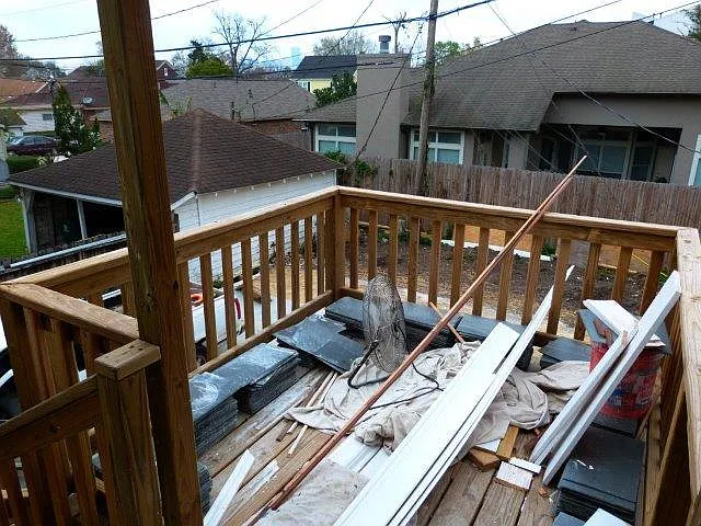 Balcony for unit.