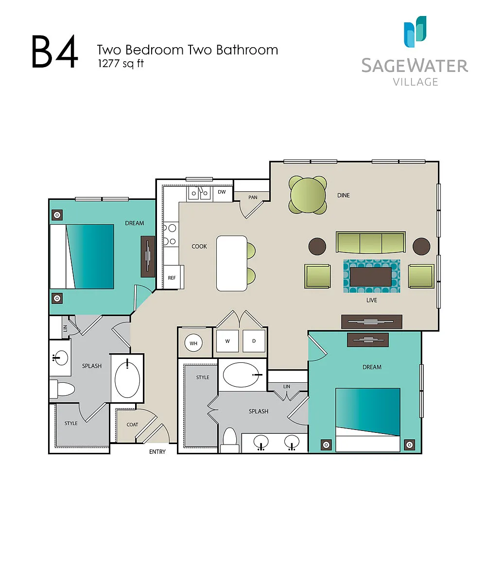 Floor plan B4