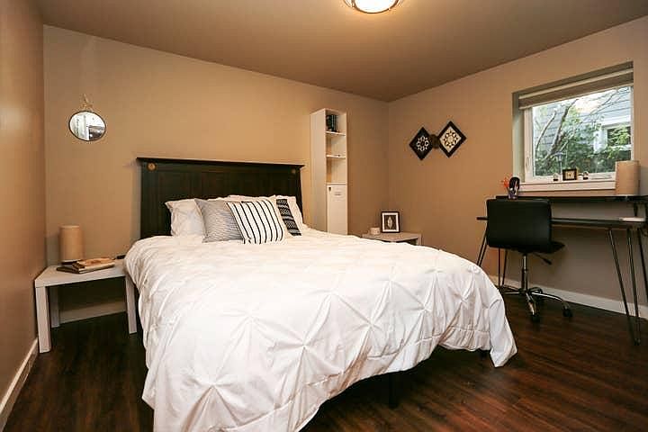 Bedrooms are tastefully furnished - you can bring your own furniture if you prefer.