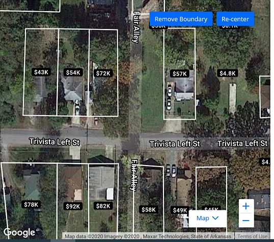 Lot next $57K house.