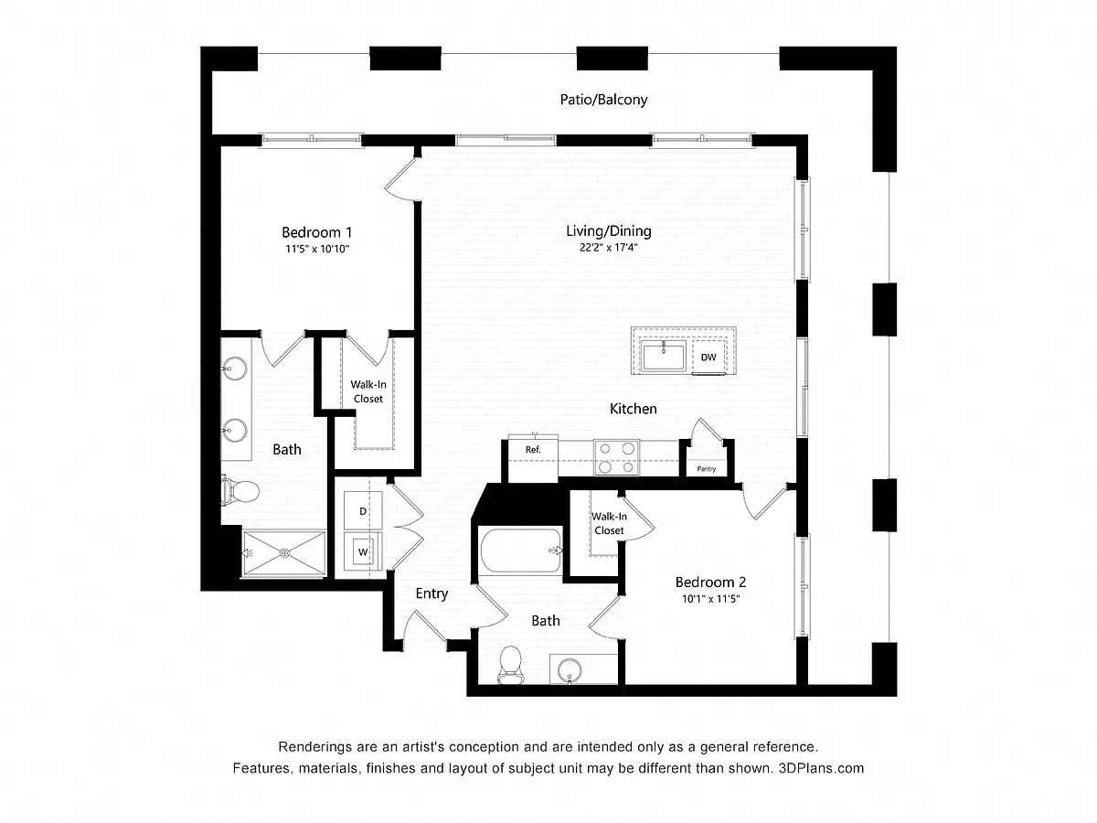 Floor plan B2 Alt