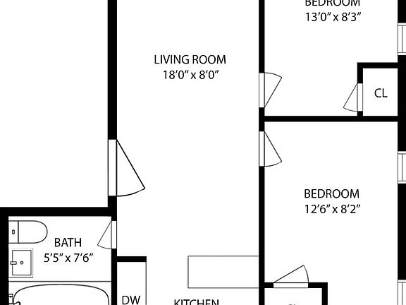 2nd image of 41 Underhill Ave APT 3B