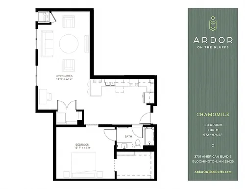 Floor plan Chamomile