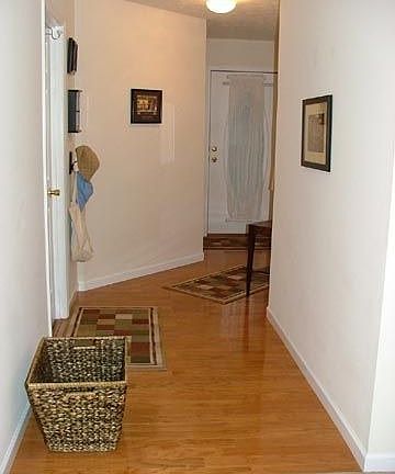 Front entryway and hallway