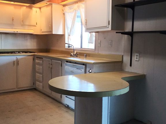 Dining table in kitchen