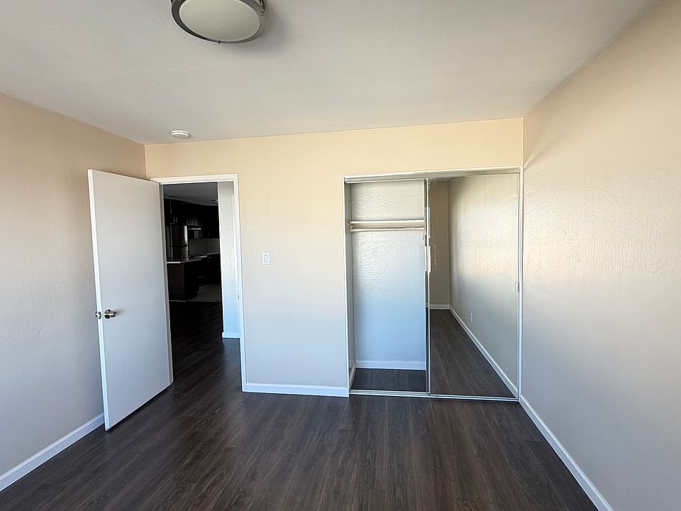 Backyard facing bedroom