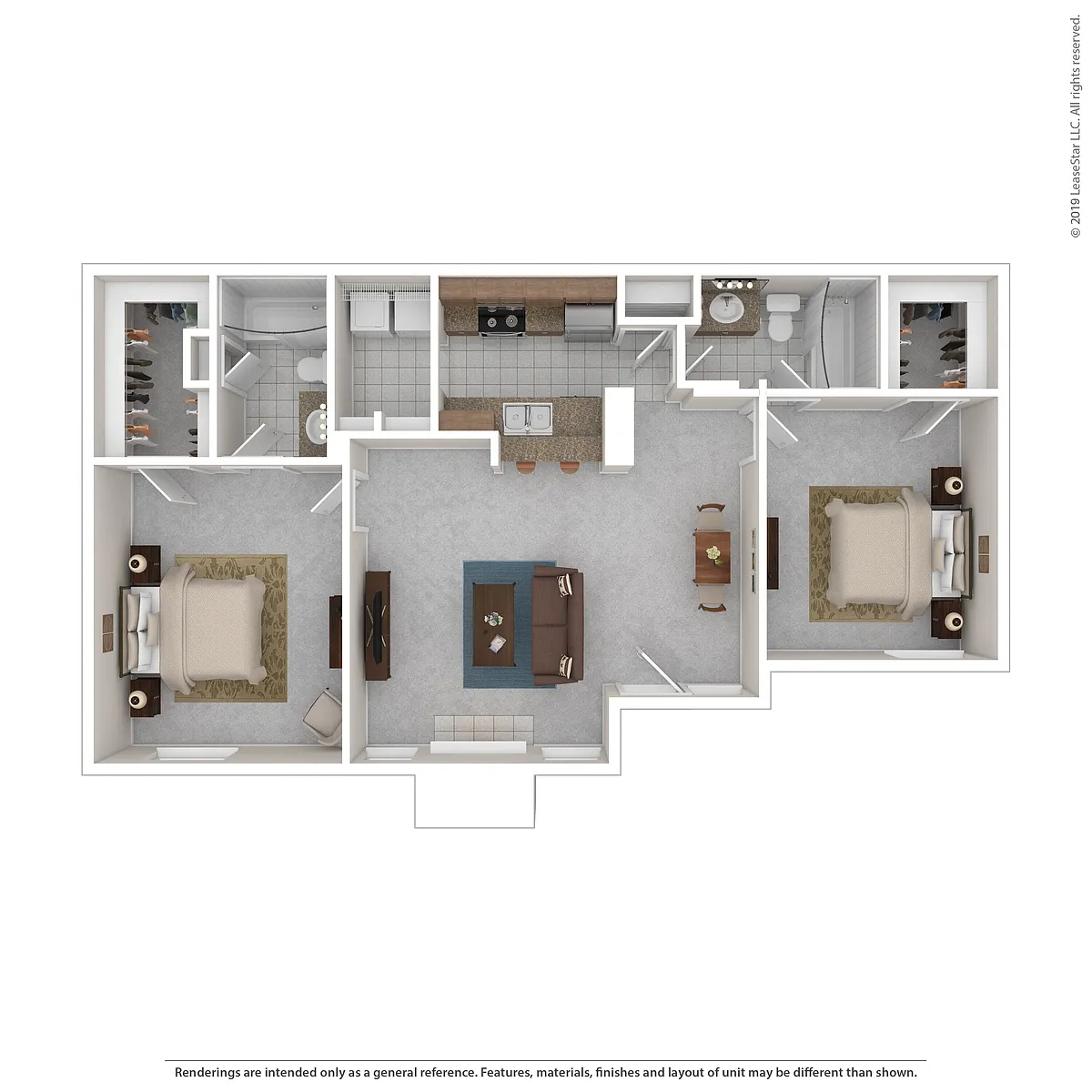 Floor plan 2X2