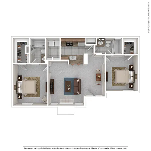 Floor plan 2X2