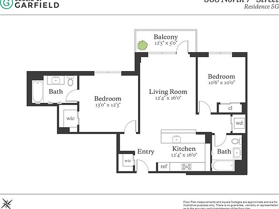 2nd image of 300 N 7th St #5G