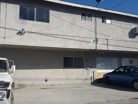 Parking spaces, back of the property.