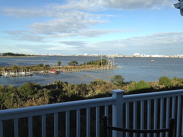 View from Master Bed porch