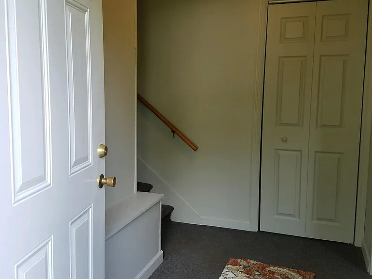 Front entry with storage
