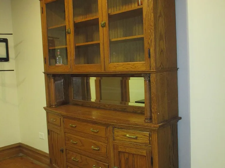 Antique hutch in formal Dining Room (or) 2nd Living Room