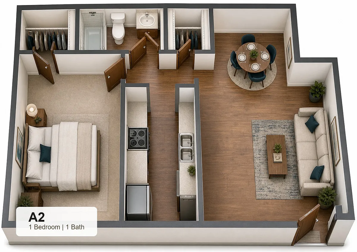 Floor plan A2