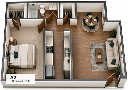 Floor plan A2