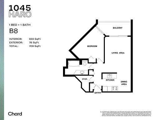 Floor plan B8