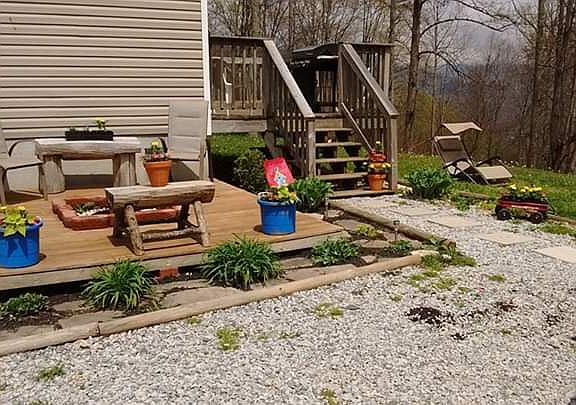 Enterance to home/ patio/ firepit