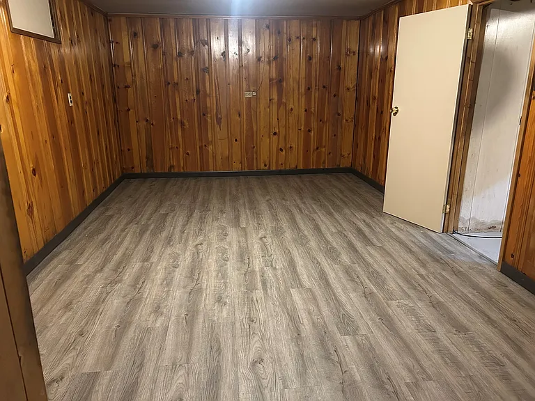 Basement bedroom