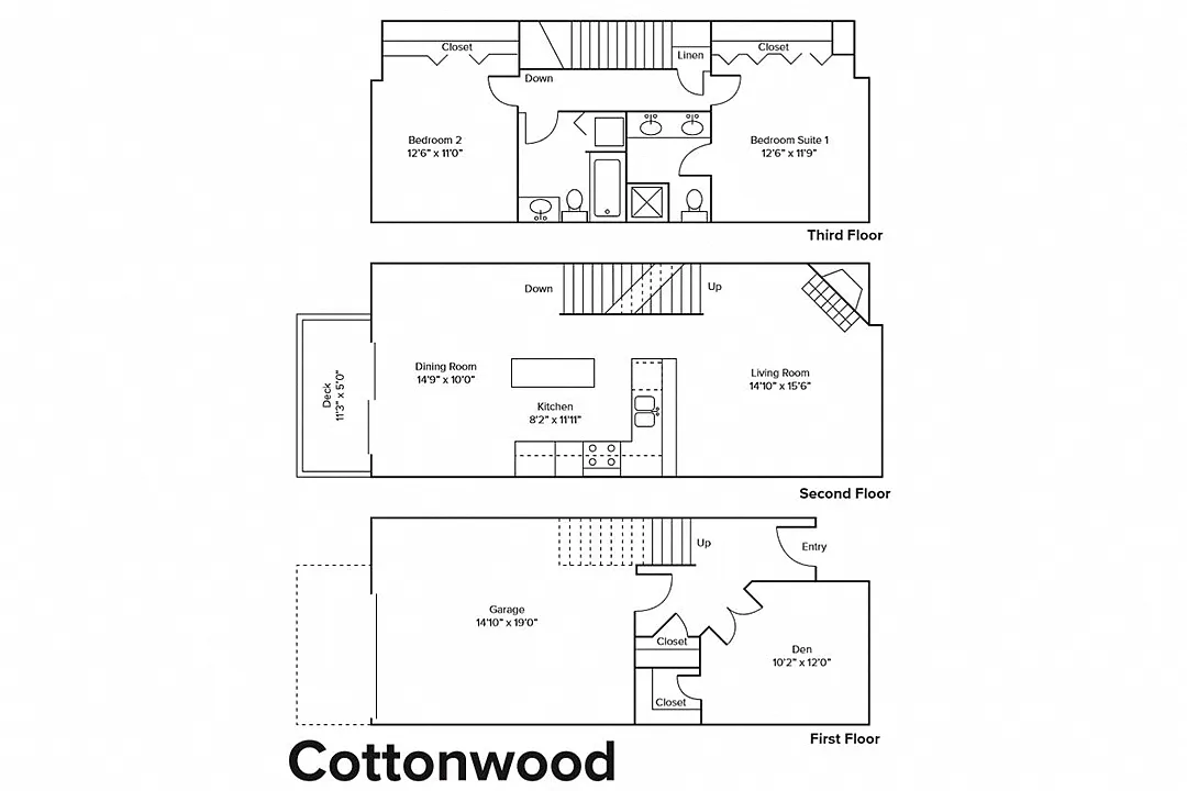 Floor plan Cottonwood