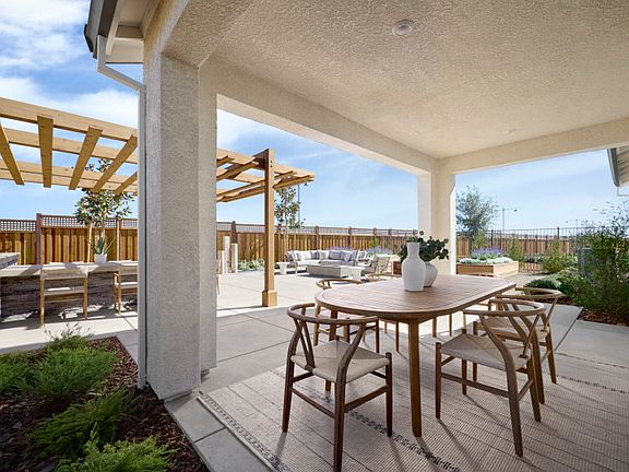 Large patio for entertaining