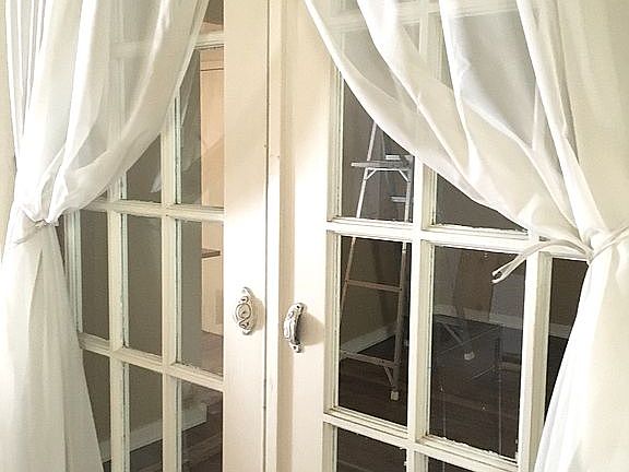 Master bedroom entry