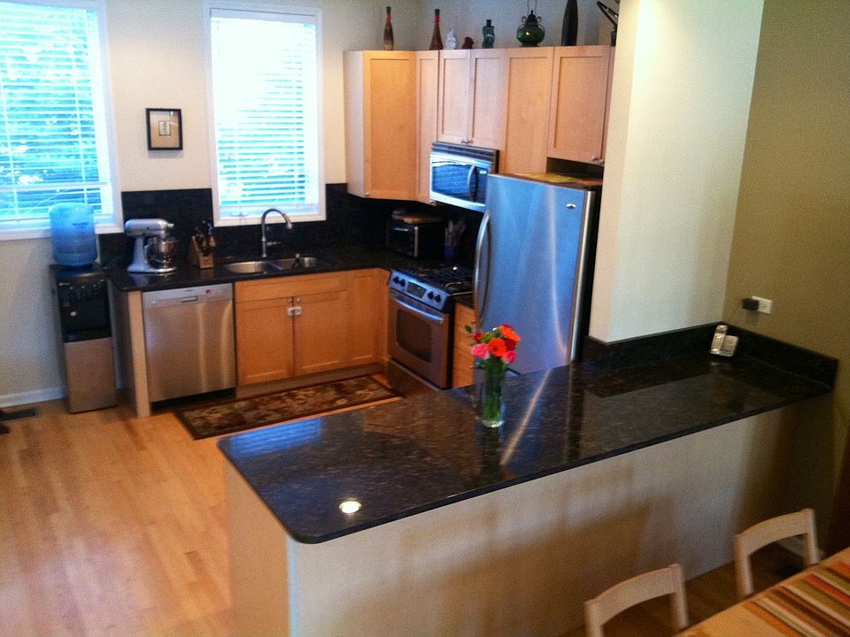 new counters in kitchen