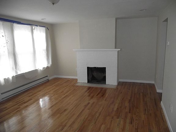 Living room with fire place