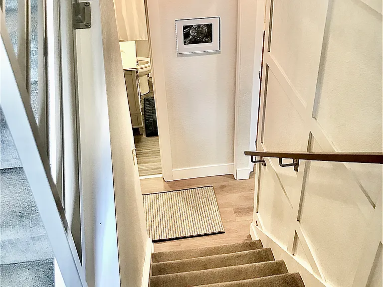 stairs to walk-out basement