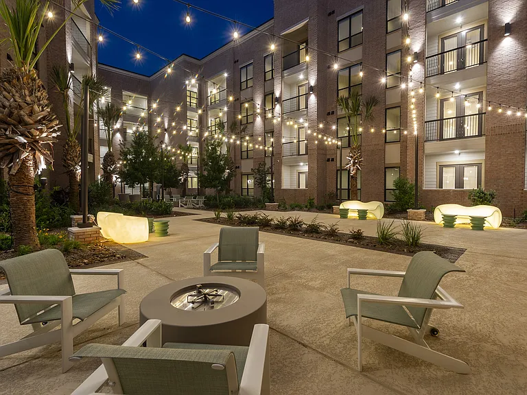 Fire Light Courtyard
