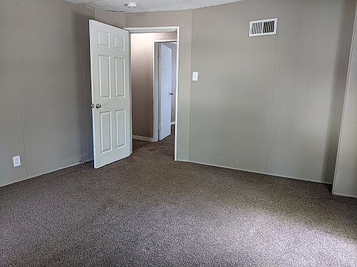 Bedroom - view of entry door