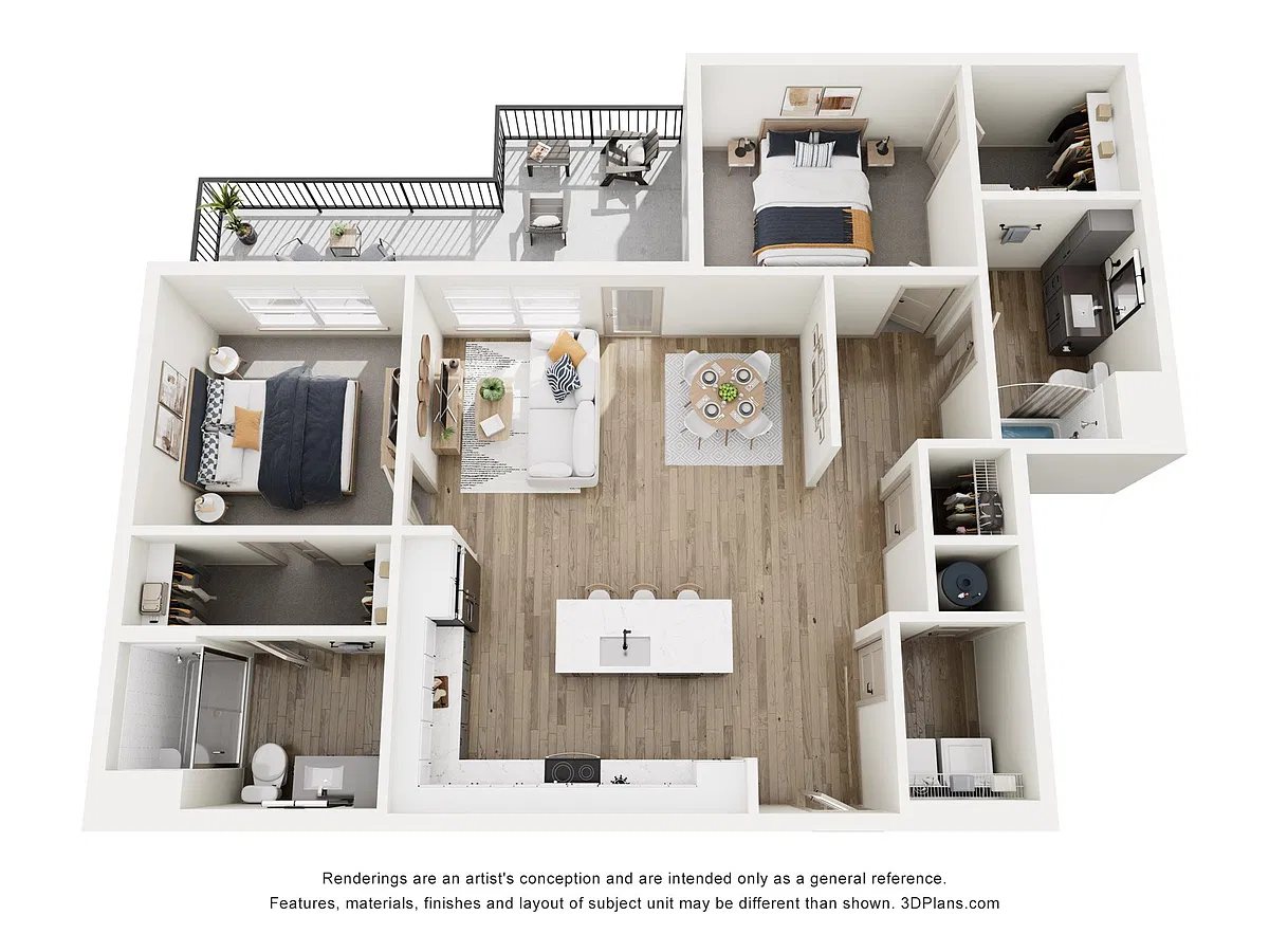 Floor plan Pokagon