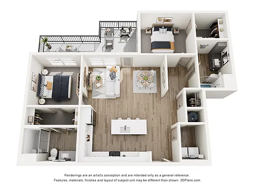 Floor plan Pokagon