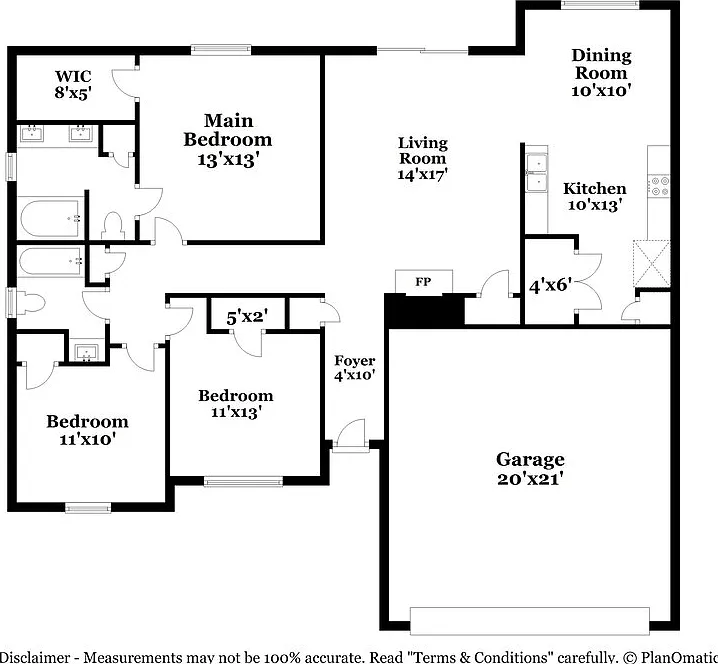 3 bed, 2.0 bath, 1108 sqft, $2,920 — Photo 2