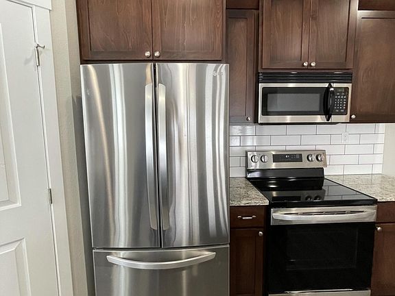 Refrigerator, Range and Microwave