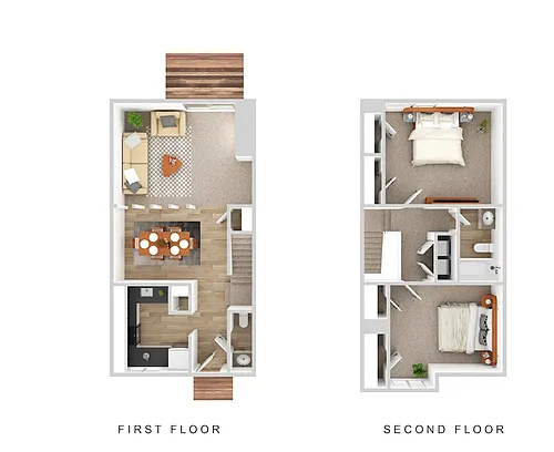 Floor plan Townhomes