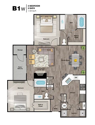 Floor plan B1WUPGRADE