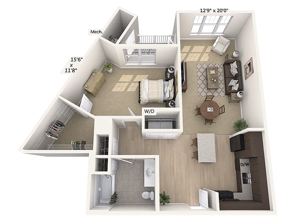 Floor plan A8