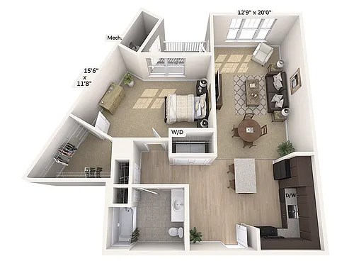 Floor plan A8