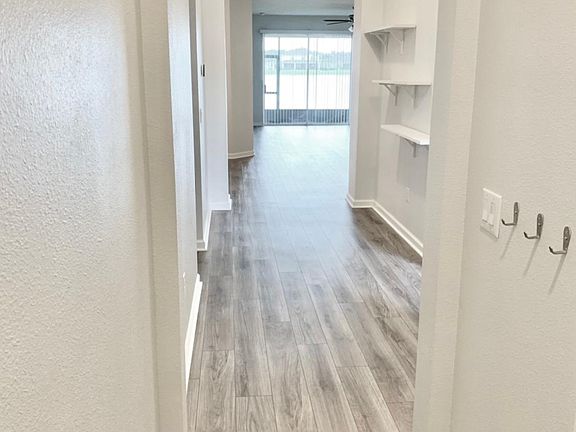 view from garage entry