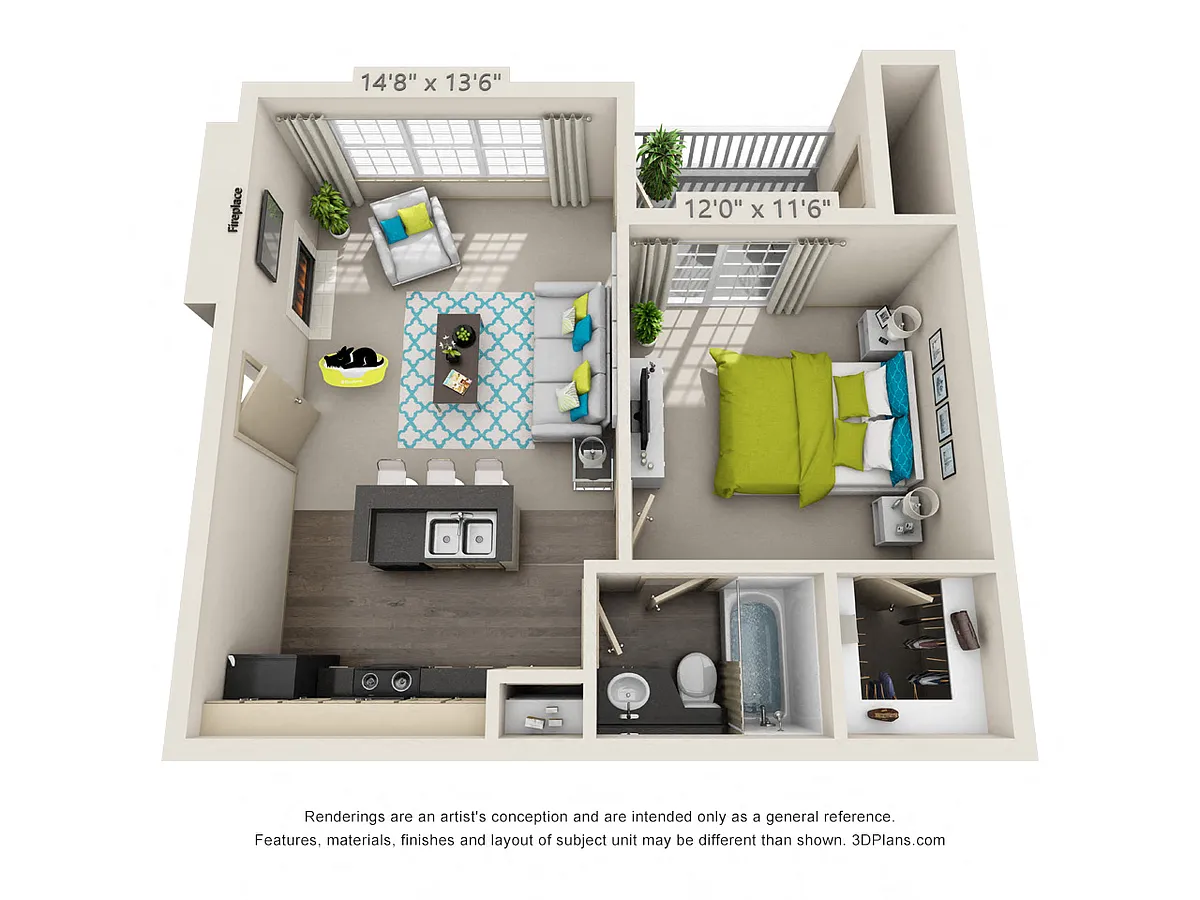 Floor plan Aberdeen