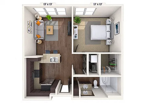 Floor plan Solana