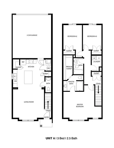 Floor plan Metro- Townhome