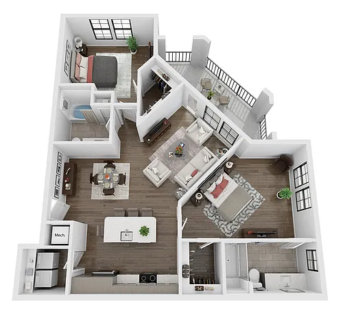 Floor plan Osprey