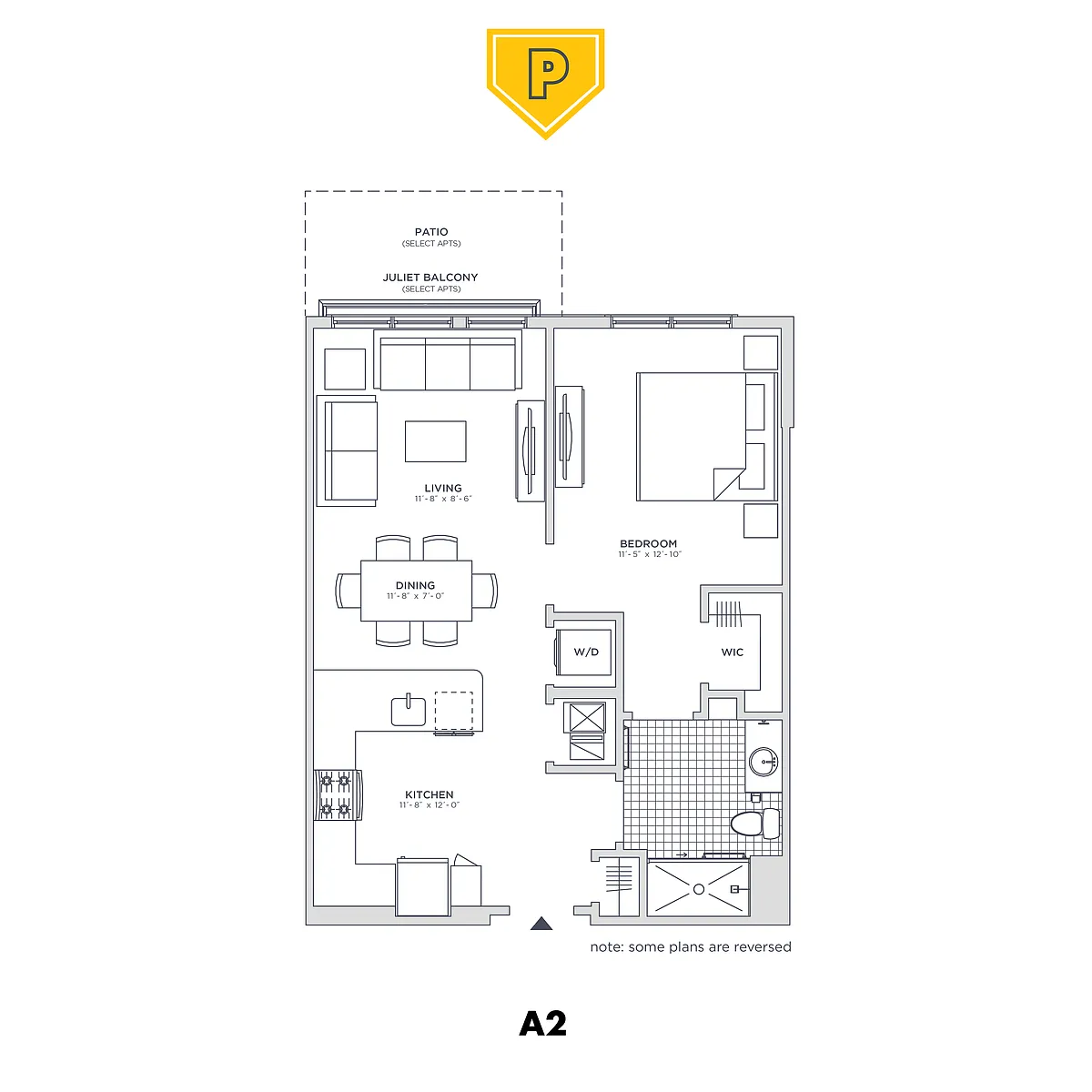 Floor plan A2