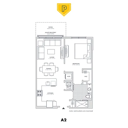 Floor plan A2