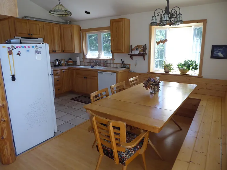 Dining area kitchen