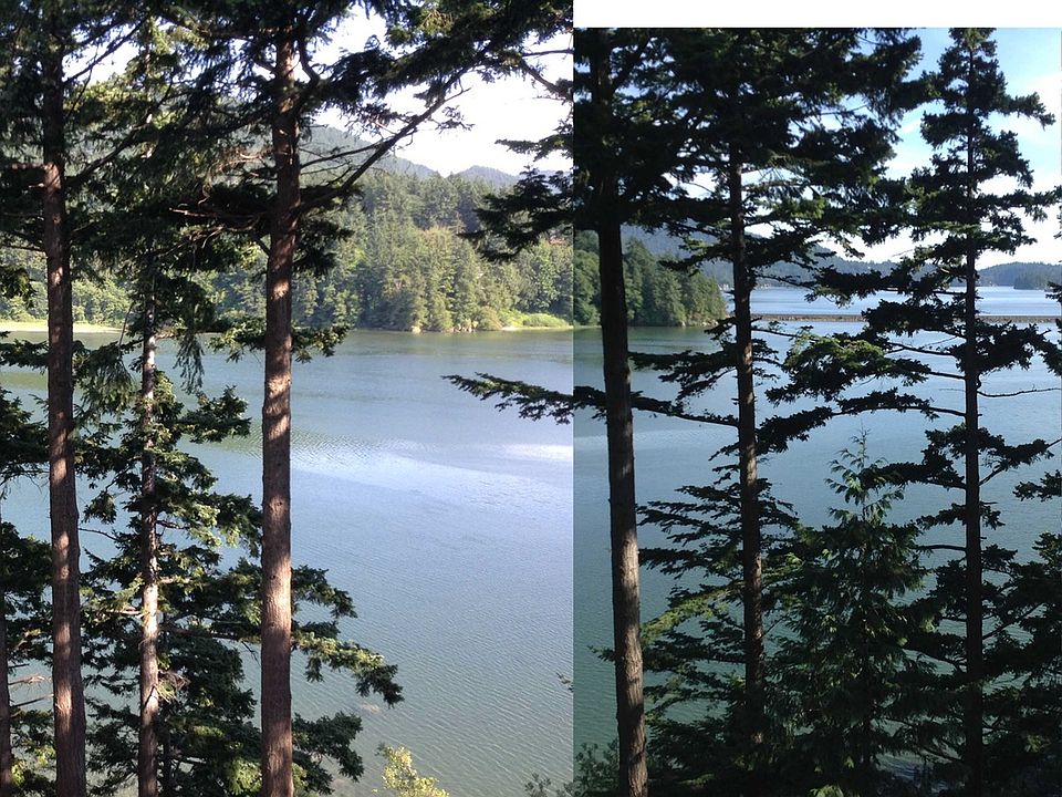 panorama from living room deck