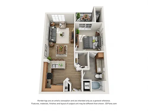 Floor plan A1 Renovated