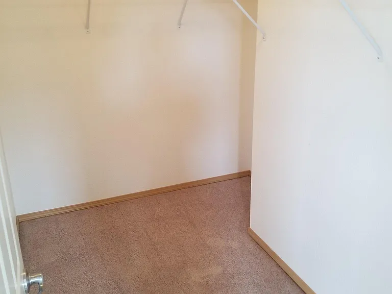 Master bedroom walk in closet.